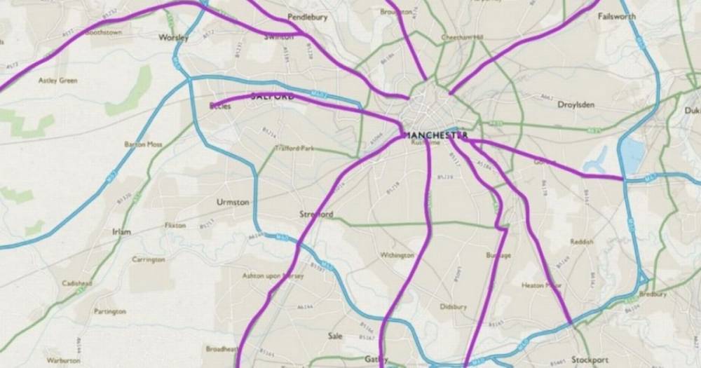 A huge, 116km network of pop-up cycle lanes could soon come to Greater Manchester - manchestereveningnews.co.uk - city Manchester