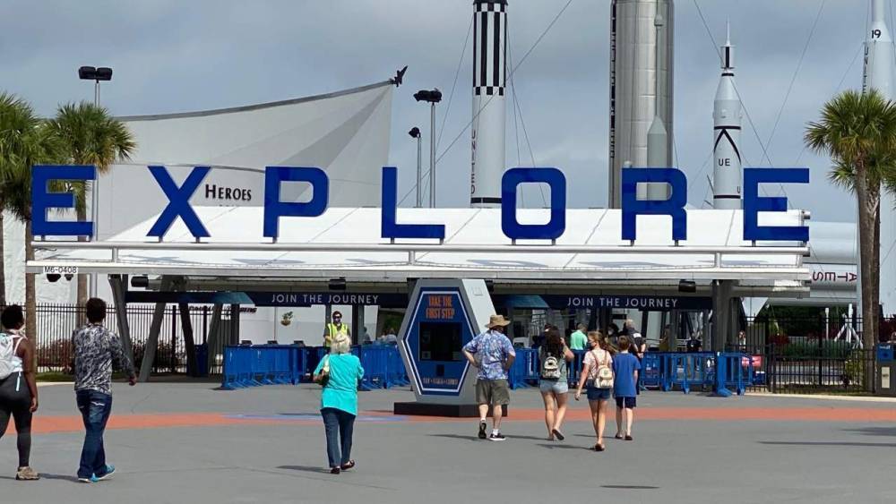Kennedy Space Center Visitor Complex reopens days ahead of historic launch - clickorlando.com