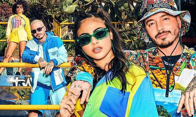 Jennifer Lopez - J.Balvin - Justin Bieber - Colombian singer J Balvin who has worked with Jennifer Lopez debuts Guess collaboration - dailymail.co.uk - county Miami - Colombia