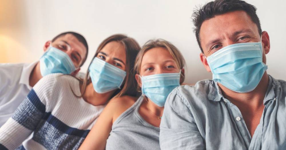 Coronavirus: Wearing face masks at home could help curb spread of COVID-19, study claims - mirror.co.uk - China - city Beijing, China