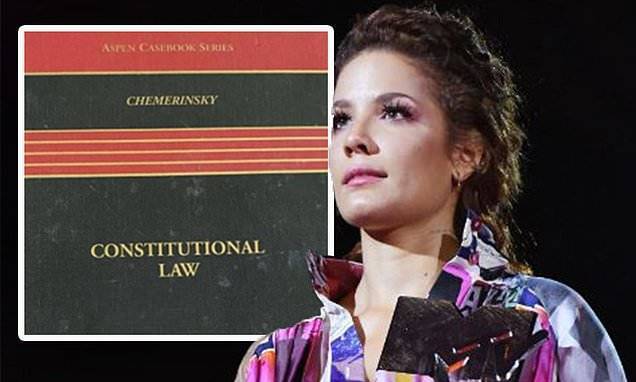 Halsey reveals she is studying for the bar exam - dailymail.co.uk