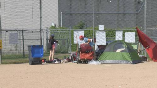 Coronavirus: Recreation Park homeless camp to stay - globalnews.ca