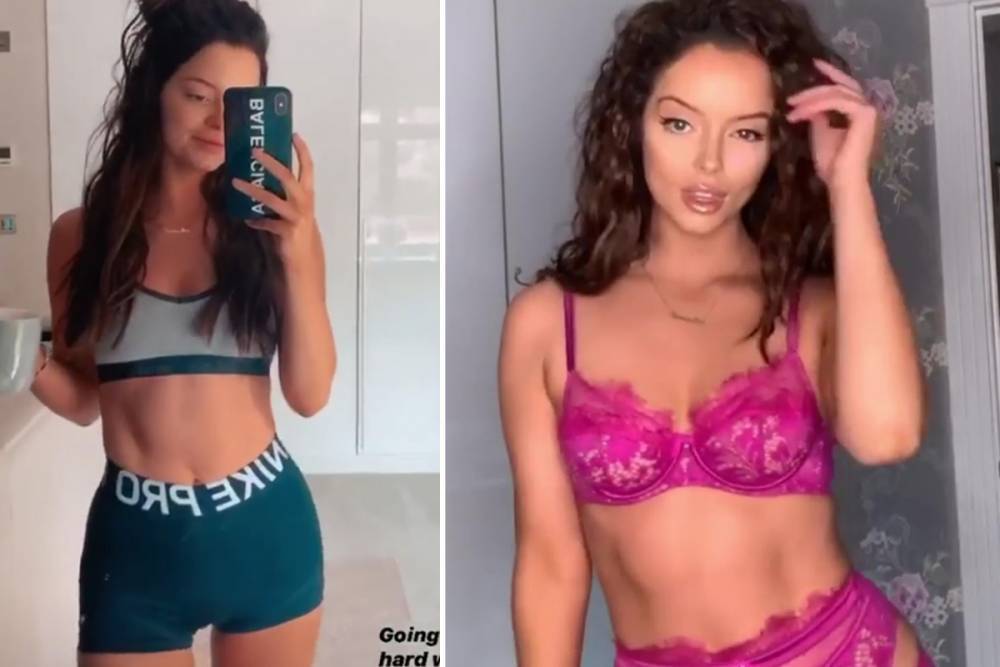 Maura Higgins - Love Island’s Maura Higgins strips off to showcase toned abs after overhauling body with strict exercise regime - thesun.co.uk