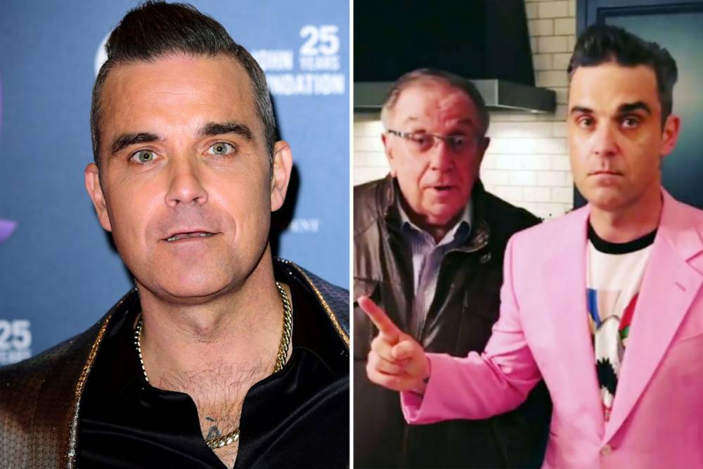 Robbie Williams - Robbie Williams slams backlash against stars spending lockdown in mansions as he shares fears over family health battles - thesun.co.uk