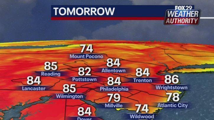 Kathy Orr - Weather Authority: Warm Friday with chance of showers - fox29.com