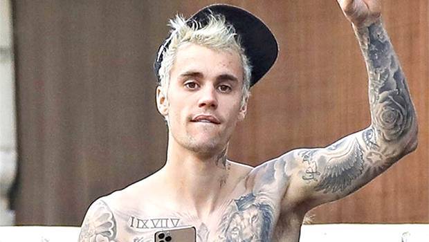 Justin Bieber - Craig David - Hailey Baldwin - Justin Bieber Shows Off His Massive Tattoo Collection Chiseled Torso In Hot New TikTok Video - hollywoodlife.com