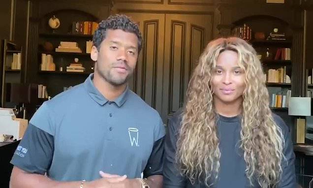 Russell Wilson - Russell Wilson and Ciara continue charitable efforts to keep people fed amid coronavirus pandemic - dailymail.co.uk - Usa