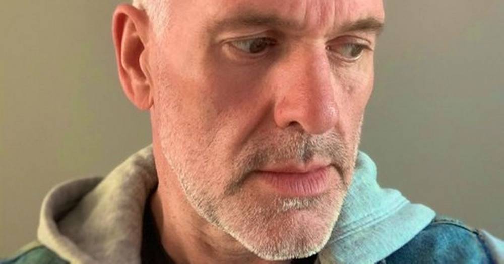 Gary Barlow - Chris Moyles - Chris Moyles looks nothing like himself after dying hair blonde in lockdown makeover - mirror.co.uk