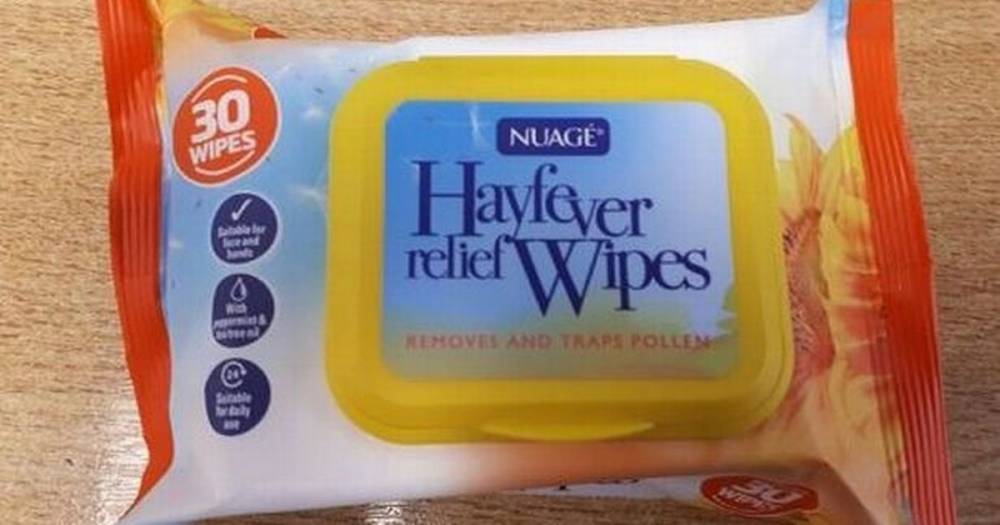 Hay fever sufferers praise 'amazing' 99p wipes that 'help remove and trap pollen' - mirror.co.uk