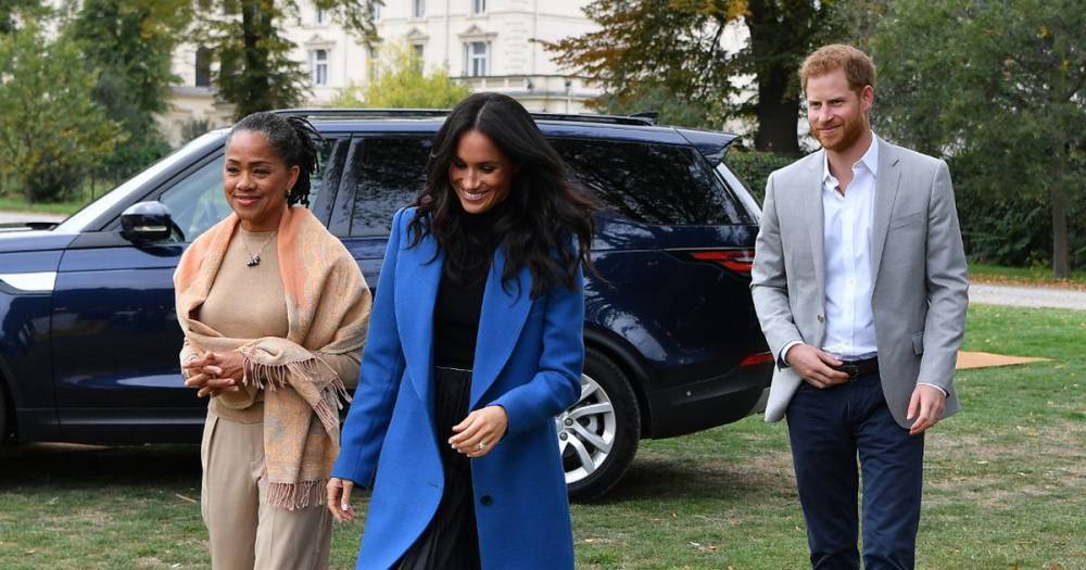 Tom Hanks - Meghan Markle - prince Harry - Kate Hudson - Nicole Kidman - Doria Ragland - Meghan Markle's mum 'moving in' with her and Harry as they 'eye up £10m mansion' - dailystar.co.uk - Britain - state California - county Hill - county Windsor
