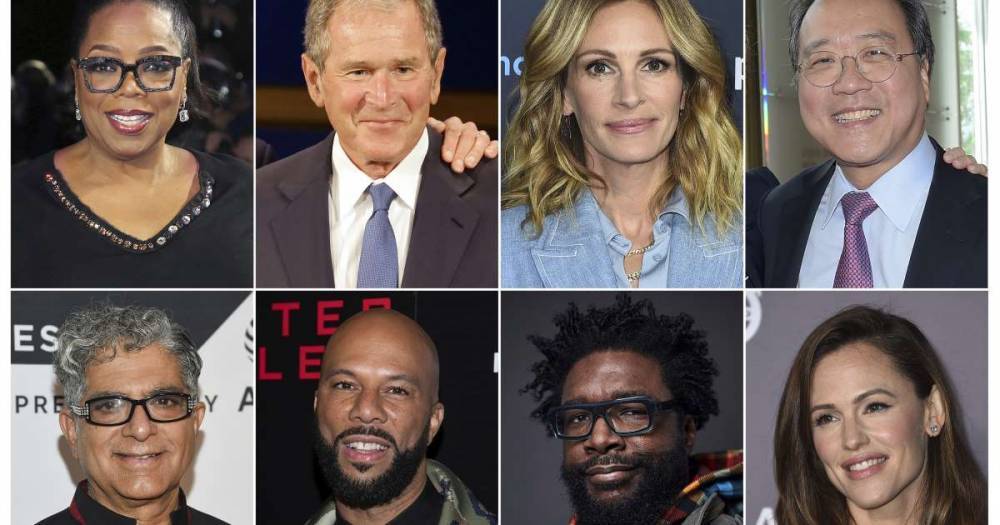 Oprah Winfrey - Maria Shriver - Jennifer Garner - Bill Clinton - A-listers join former presidents to call for unity against pandemic threat - msn.com - Usa - state Indiana - county Lee - county Jones - county Daniels - city Quincy, county Jones