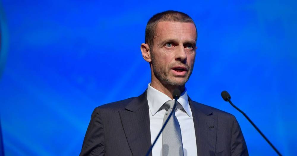 Aleksander Čeferin - UEFA chief points to World War 2 example as he insists football will return to normal 'soon' - dailyrecord.co.uk - Serbia