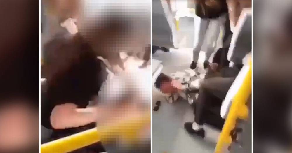Girl, 15, screams for 'mummy' as she's kicked and punched in sickening tram attack - the video is harrowing, but her family wants you to see it - manchestereveningnews.co.uk - city Manchester