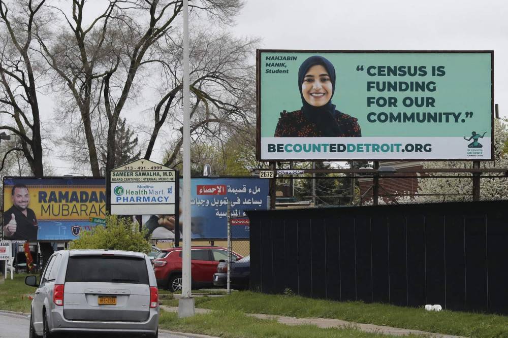 Hard-to-count Arab Americans urged to prioritize census - clickorlando.com - Usa - city Detroit - state Michigan - county Dearborn
