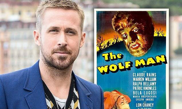 Ryan Gosling - Ryan Gosling will play the title character in Universal Studios' impending Wolfman film - dailymail.co.uk
