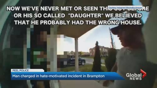 Albert Delitala - Man charged after racist rant caught on camera in Brampton - globalnews.ca