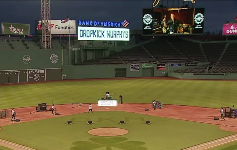 Bruce Springsteen - Watch Dropkick Murphys play empty baseball stadium with help from Bruce Springsteen - nme.com - city Boston