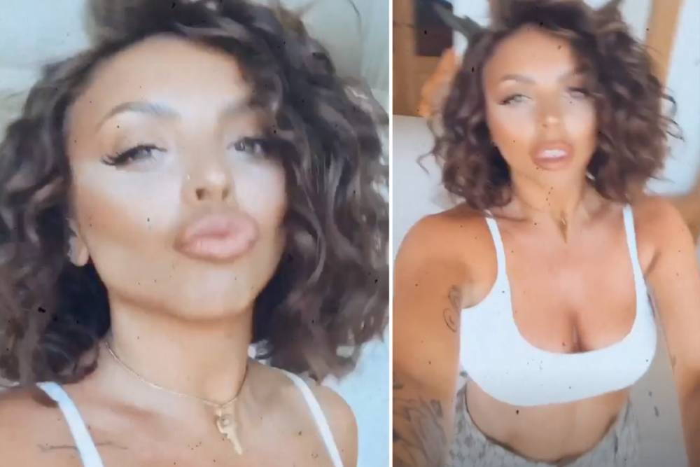 Little Mix’s Jesy Nelson shows off her killer abs in a tiny crop top for sexy Instagram video - thesun.co.uk