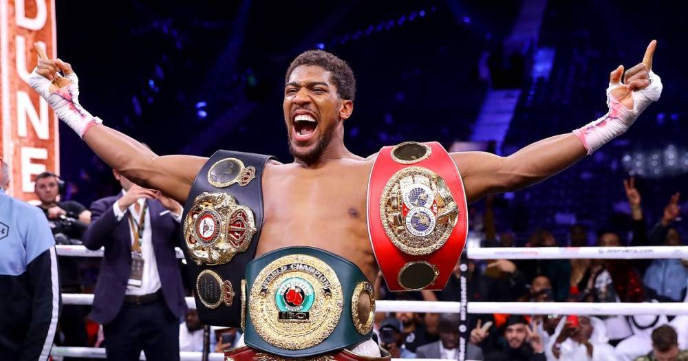 Anthony Joshua - Tyson Fury - Gypsy King - Anthony Joshua suggests he wouldn’t get away with Tyson Fury’s ‘controversial’ comments - dailystar.co.uk