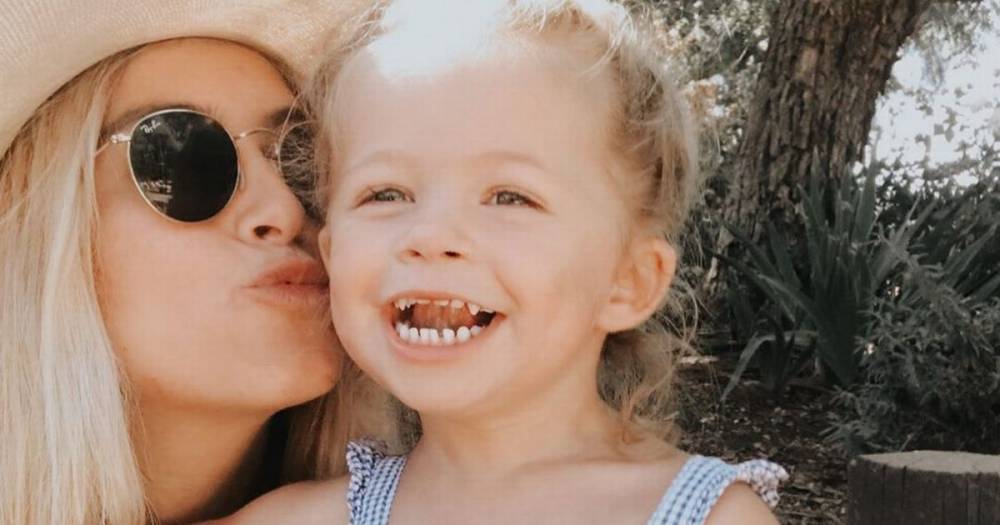 Influencer Ashley Stock 'crushed by pain' as daughter, 3, dies from rare brain cancer - mirror.co.uk