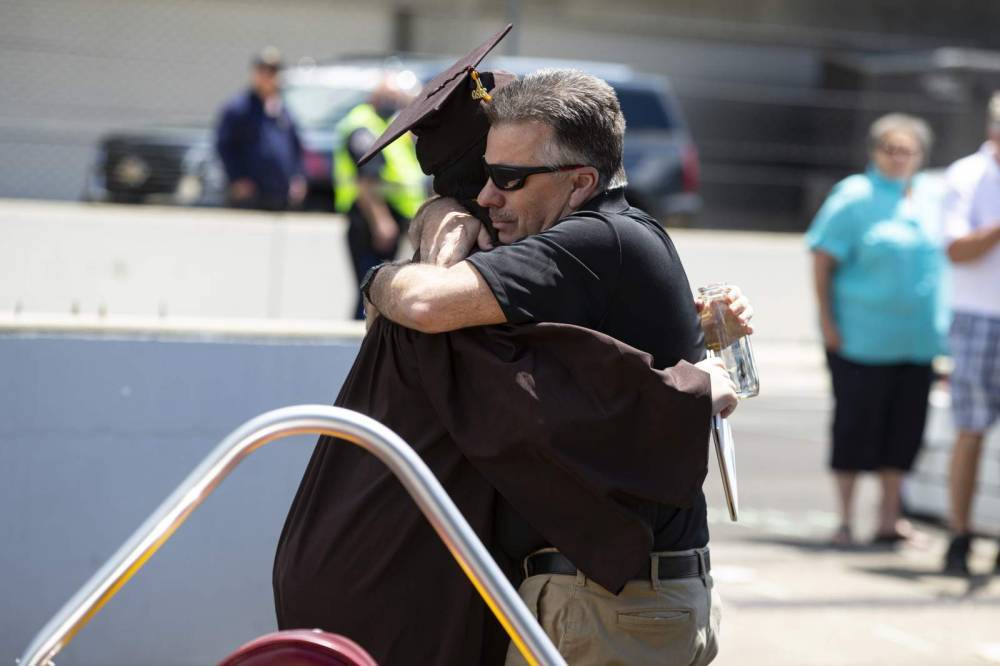 For father battling cancer, a graduation to victory lane - clickorlando.com - city Indianapolis
