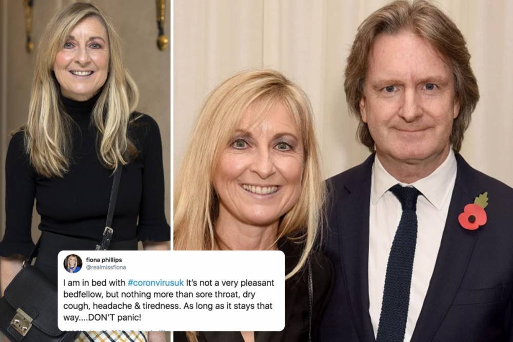 Fiona Phillips - Fiona Phillips reveals she was viciously trolled while at ‘death’s door’ as she battled against coronavirus - thesun.co.uk