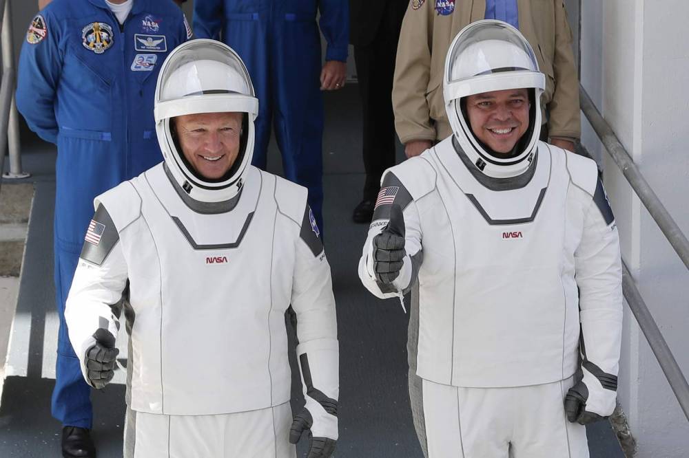 Bob Behnken - Doug Hurley - SpaceX's astronaut-riding Dragon approaches space station - clickorlando.com - state Florida