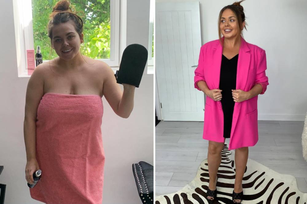Scarlett Moffatt - Scarlett Moffatt says she is learning ‘not to cringe looking in the mirror’ and gives herself compliments - thesun.co.uk