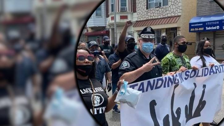 George Floyd - Camden Police Department marches in solidarity with protestors - fox29.com - state New Jersey - county George - county Camden - county Floyd