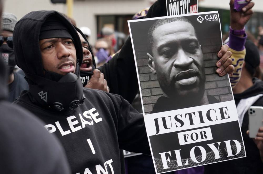 Nick Cannon - George Floyd - Nick Cannon, Machine Gun Kelly & More Musicians Join Protests Over George Floyd's Death - billboard.com - city New York - Los Angeles - city Seattle - city Atlanta - city Minneapolis
