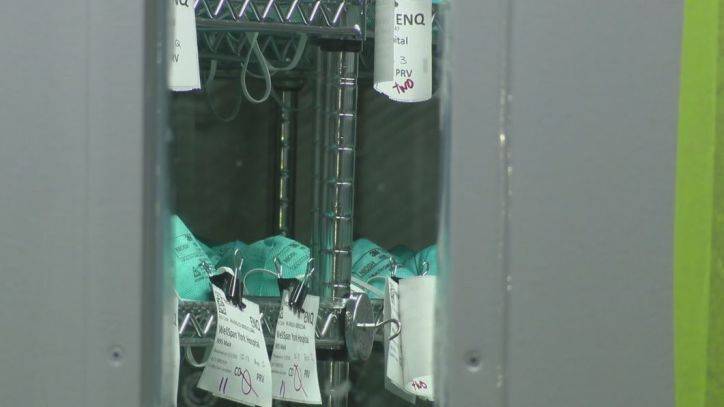 Joyce Evans - Company sanitizing masks to reuse in PA, DE hospitals - fox29.com - Usa - state Pennsylvania - state Delaware - county Mills - state Northeastern