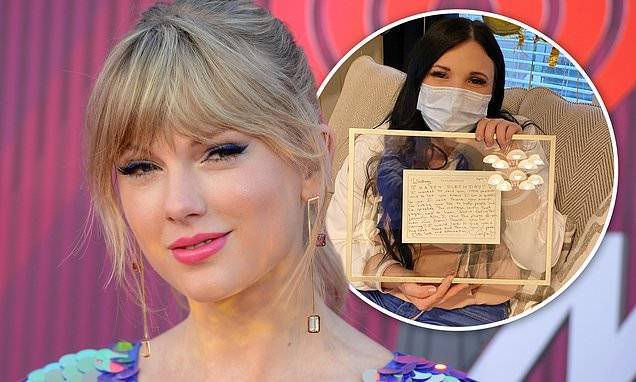 Taylor Swift - Whitney Hilton - Taylor Swift sends Utah nurse a handwritten note out of gratitude for work amid COVID-19 pandemic - dailymail.co.uk - state Utah - city Ogden, state Utah