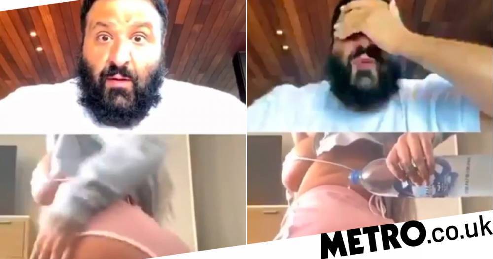 DJ Khaled shuts down twerking woman during live-stream out of respect for his wife: ‘I got a family’ - metro.co.uk