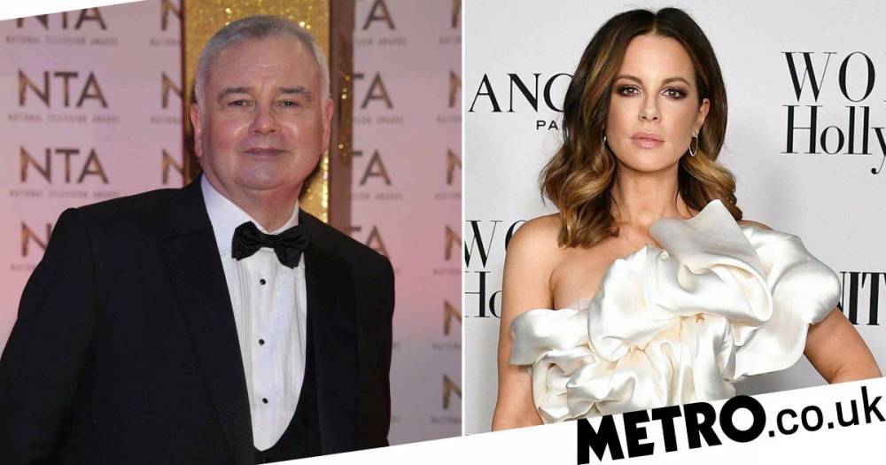 Kate Beckinsale - Eamonn Holmes posts bizarre message to Kate Beckinsale as she stretches to sound of his voice - metro.co.uk - Usa - Britain - Los Angeles