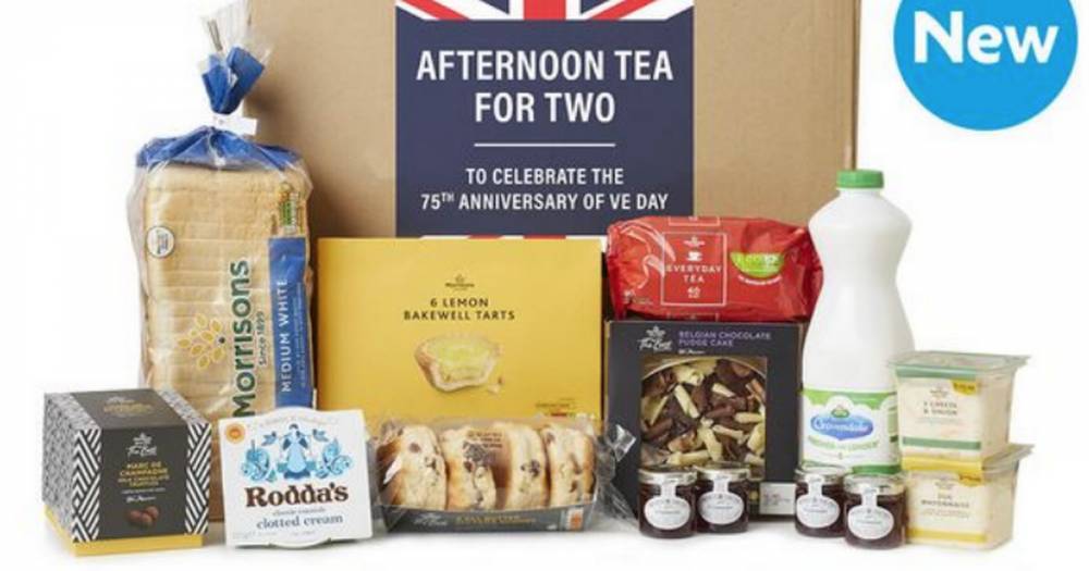 Morrisons launch afternoon tea delivery box for £15 to celebrate VE Day - ok.co.uk - Germany