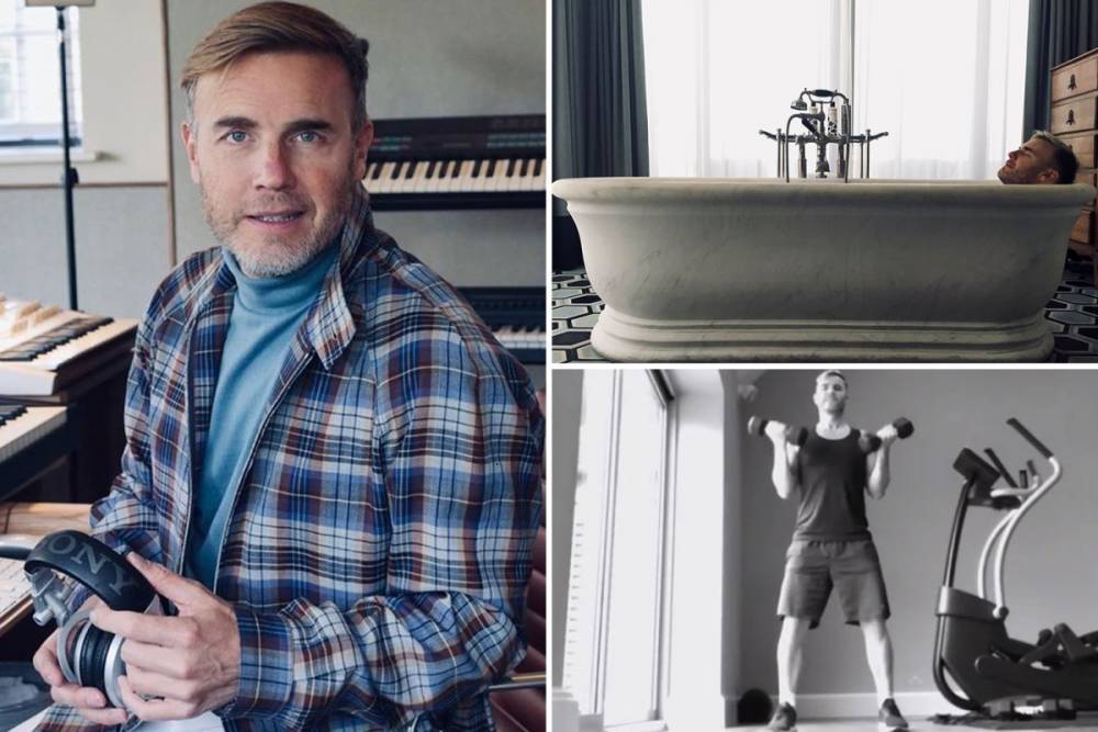 Peter Andre - Robbie Williams - Inside Gary Barlow’s £20m London home with roll top bath, home studio and huge garden - thesun.co.uk - city Santa Monica