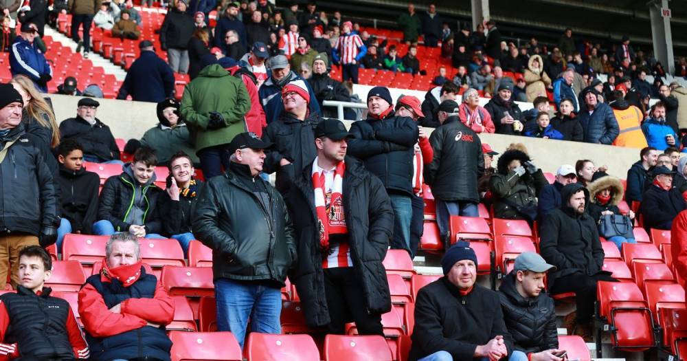 Sunderland's enormous fan power could count against them if games are played behind closed doors - dailystar.co.uk