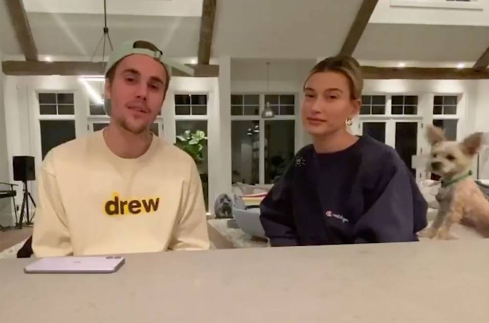 Justin Bieber - Hailey Bieber - Justin & Hailey Bieber Invite You Into Their House in 'The Biebers on Watch' Series - billboard.com