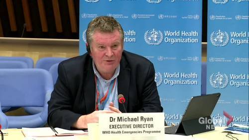 Michael Ryan - Emergencies Programme - Coronavirus outbreak: WHO advises countries to be cautious when reopening society, as ‘risk’ remains - globalnews.ca