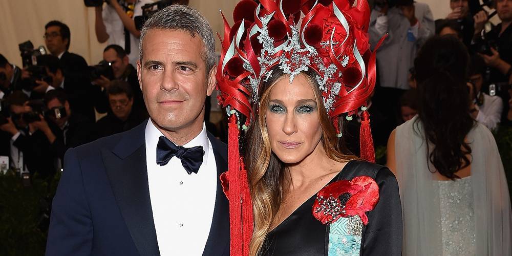 Andy Cohen - Sarah Jessica-Parker - Met Gala Dates Sarah Jessica Parker & Andy Cohen Visit Each Other on the First Monday of May - justjared.com