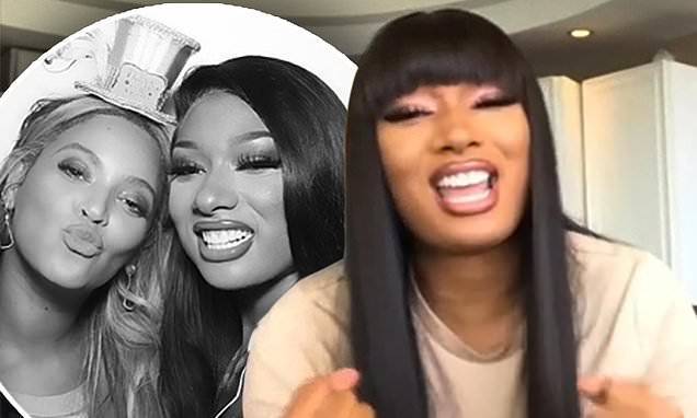 Megan Thee-Stallion - Megan Thee Stallion cried over Beyoncé's remix of her song Savage... now No. 4 on Billboard Hot 100 - dailymail.co.uk