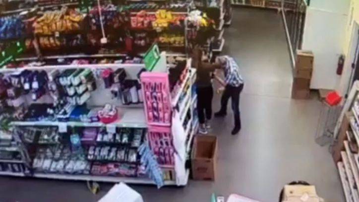 VIDEO: Man wipes nose on Dollar Tree employee's shirt after being told to wear a mask - fox29.com - state Michigan