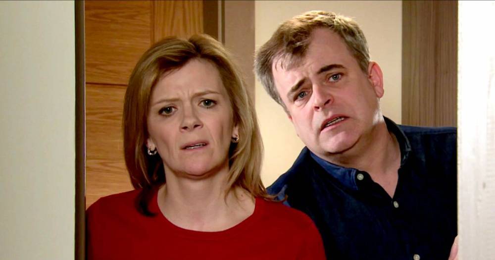 Steve Macdonald - Leanne Battersby - Coronation Street's Leanne and Steve baby death horror as Ollie fights for life - dailystar.co.uk
