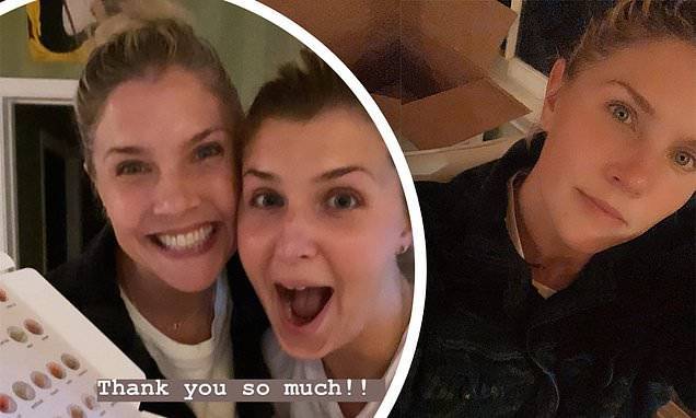 Nick Cordero - Amanda Kloots - Amanda Kloots says she 'now just wears all of Nick's clothes' as she receives a sushi care package - dailymail.co.uk