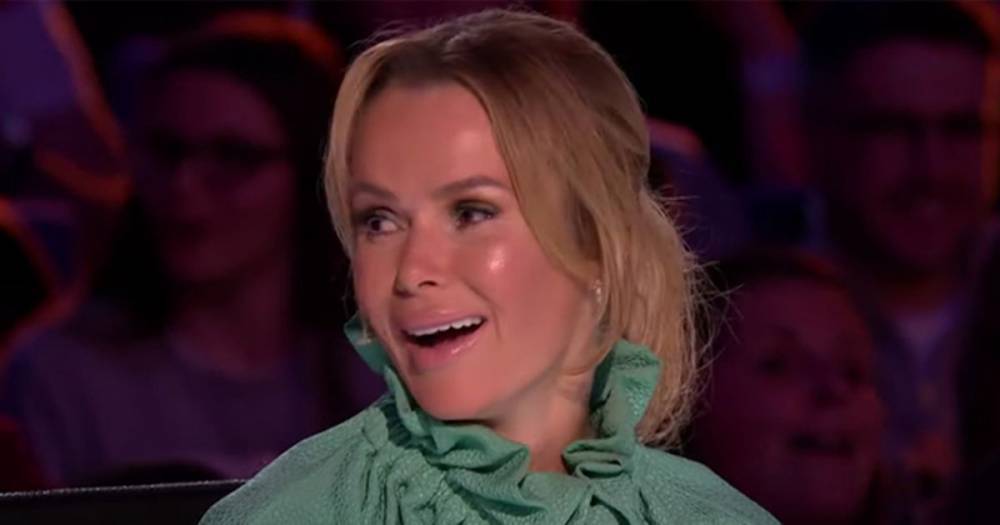 Amanda Holden - Amanda Holden left wincing in horror over jaw-dropping BGT knife act - dailystar.co.uk - Britain - city Manchester