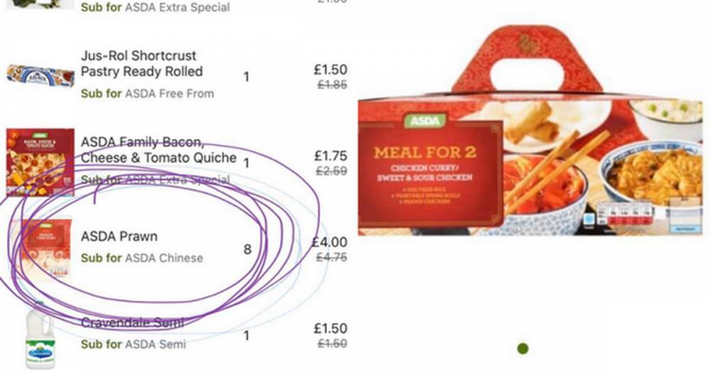 Online supermarket shoppers reveal the worst substitutes they have been given from Asda, Tesco and Sainsbury's - manchestereveningnews.co.uk