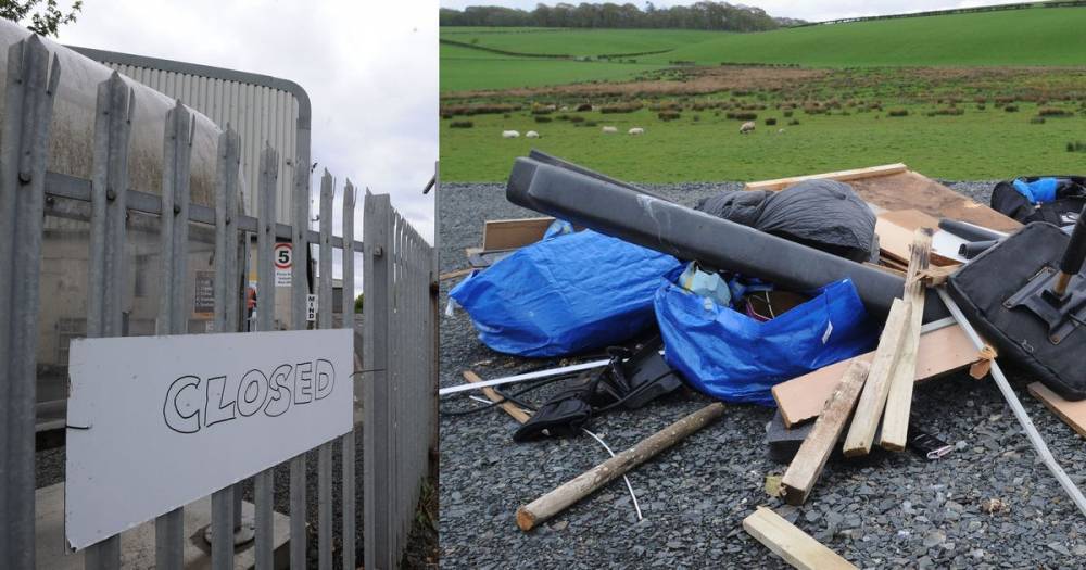 South Ayrshire - Closed! Council considers how to reopen tips as dumped rubbish increases - dailyrecord.co.uk