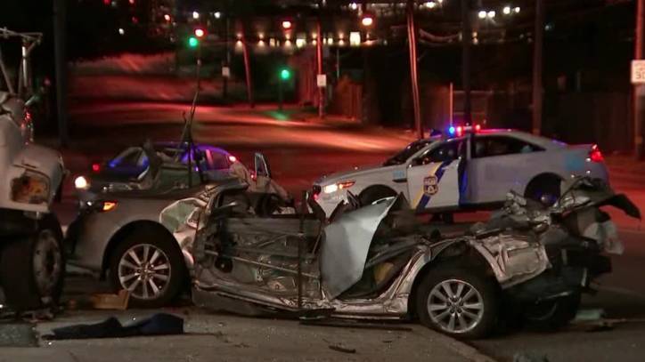 22-year-old woman dead, man injured after car runs red light in North Philadelphia - fox29.com