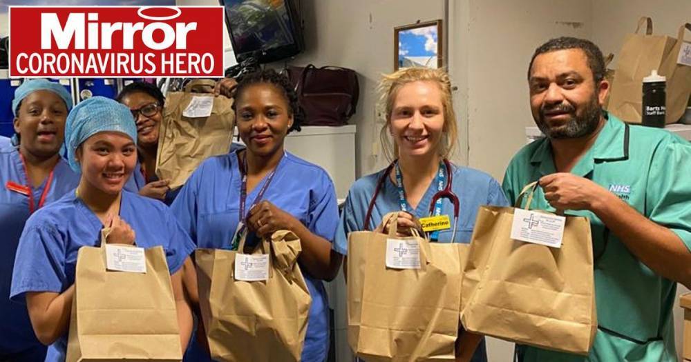 Volunteers flood NHS with food after tragic photos of staff scanning bare shelves - mirror.co.uk