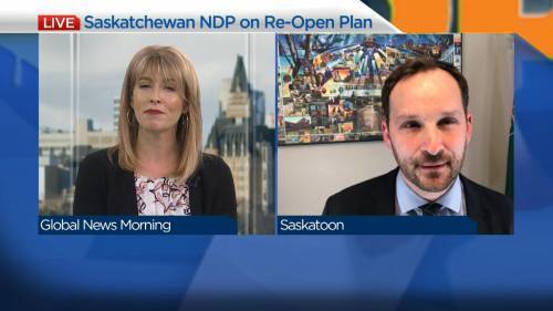Ryan Meili - NDP leader Ryan Meili on the reopening of Saskatchewan - globalnews.ca